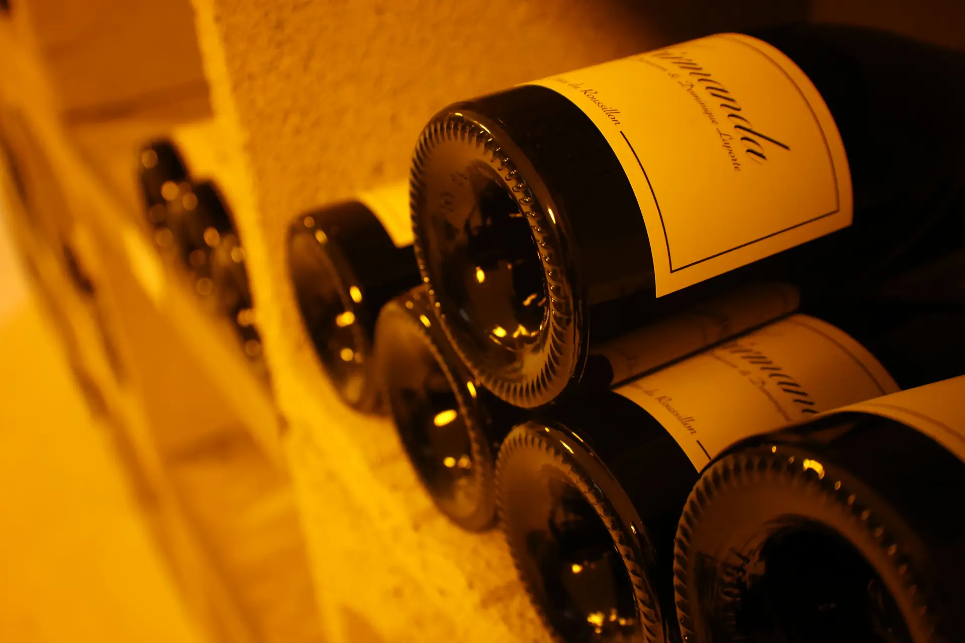 Bouteilles de vins